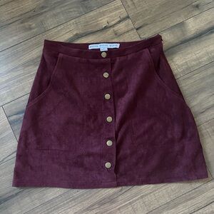 HYFVE Sueued skirt